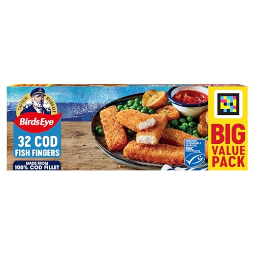 Birds Eye Frozen Cod Fish Finger (32pcs) 896g