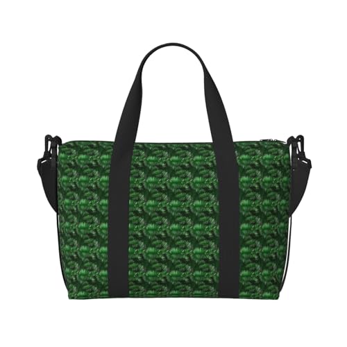 Sac de voyage feuilles vertes pour simplifier vos trajets