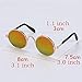 2pcs Random Color Small Cat Kitten Glasses Pet Glasses Dog Sunglasses Pet Supplies Kittens Pet Sunglasses 3 cm/1.1 Inch Cosplay Costume Photos Props