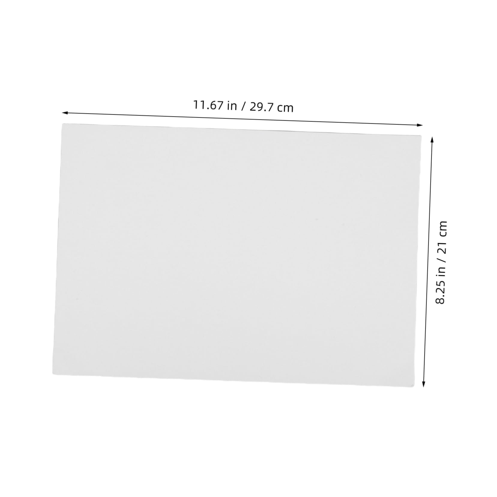Papel de Dibujo Blanco para Bocetos, 100 Hojas A4 para Niños