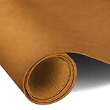 ELW Grass Fed Leather 8-10 oz. (3-4mm) Heavy Duty Pre-Cut 8'x24' Tobacco Brown Full Grain Cowhide for Tooling, Carving, Holsters, Belts, Bags, Boots, Shoes, Cases, Repair, Knife Sheaths, Furniture
