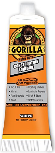 Gorilla Heavy Duty Adhesive 3 tubos 2.5 oz blanca miniatura 2