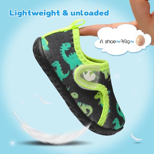 Image of FEETCITY Boys Girls Water Shoes Kids Aqua Socks Quick Dry Barefoot for Beach Swimming Pool