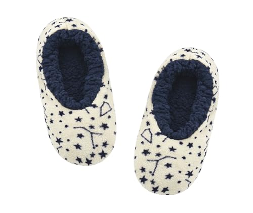 Image of DICUIRD Slipper Socks For Women With Grippers, Fuzzy With Non Slip Bottoms, Cozy Warm Fuzzy Slippers