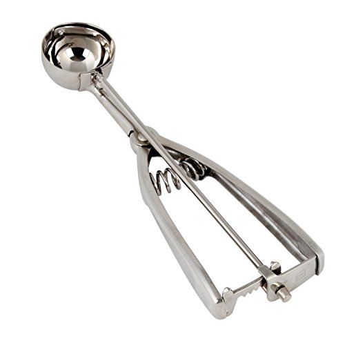 Excellante Stainless Steel Ambidextrous Scoops, 0.5 oz, 1.5