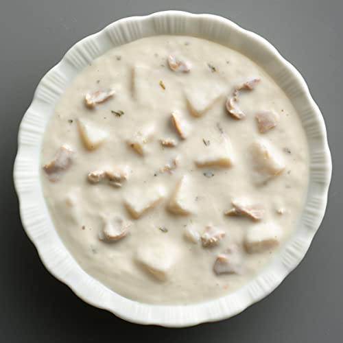 Image of Progresso New England Clam Chowder Soup, Traditional Canned Soup, Gluten Free, 18.5 oz (Pack of 12)