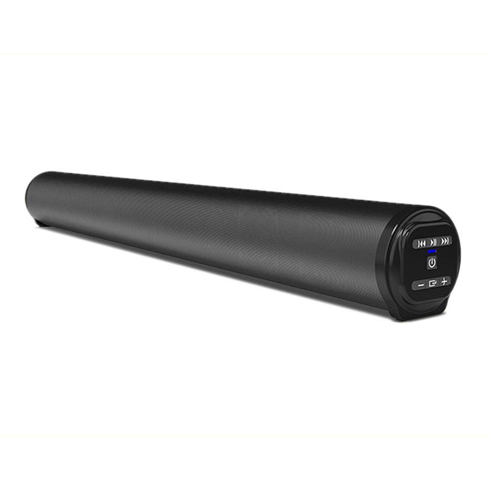 VBESTLIFE Barra de sonido Bluetooth, altavoz inalámbrico portátil Bluetooth 5.0, barra de sonido para TV, cine en casa, barra de sonido estéreo 3D con mando a distancia