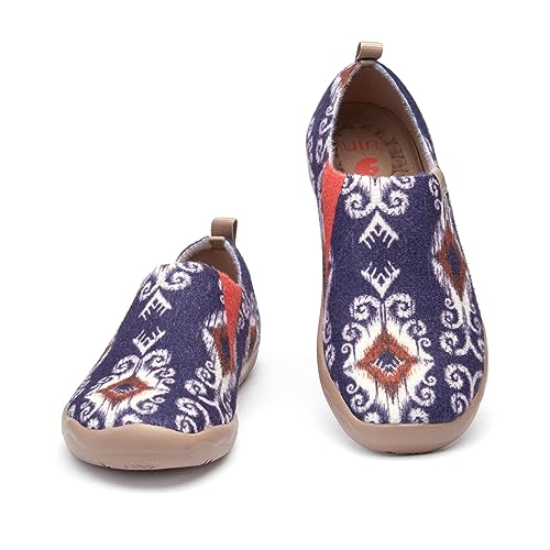 Image of UIN Women's Art Travel Shoes Slip On Casual Cozy Loafers Lightweight Comfort Fashion Sneaker Toledo Ⅰ