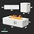 Ciays 43Inch Propane Fire Pit, 50000 BTU Outdoor Gas Fire Pit Table with CSA Certification, Glass Rocks, Rectangular Heater for Patio, Backyard, Deck, Balcony, with Waterproof Cover & Adjustable Legs