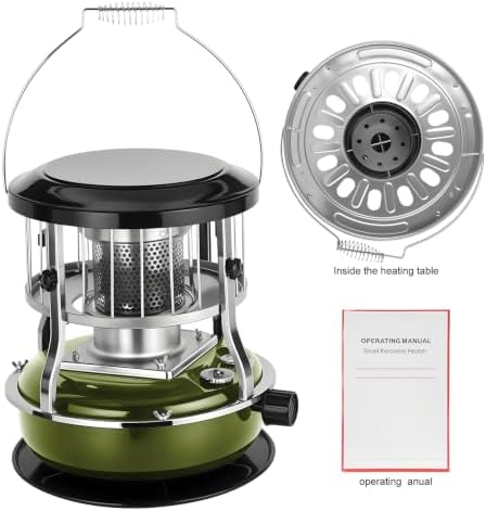 9000 BTU Kerosene Heater, Portable Non-Electric Stove — view 8