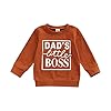 Unisex Peuter Baby Meisje Jongen Trui Lange Mouwen Ronde hals Letters Print Trui Herfst Winter Kleding