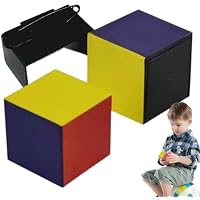 Genérico Flattened Cube Magic Tricks, Singular Clone Cube, Cube