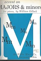 accent of Majors & minors for piano B000FTR4DC Book Cover