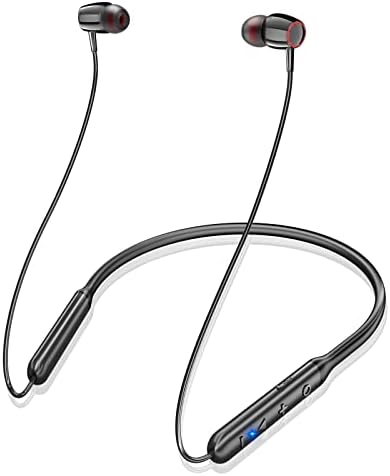 【業界トップ イヤホン bluetooth+38時間連続再生】ネックバンド型 ワイヤレスイヤホン マルチポイント ノイズ低減 Type-C急速充電