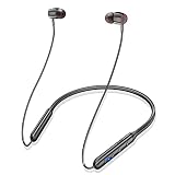 【業界トップ イヤホン bluetooth+38時間連続再生】ネックバンド型 ワイヤレスイヤホン マルチポイント ノイズ低減 Type-C急速充電
