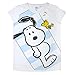 Cerdá Pijama Mujer Corto Snoopy de Color Blanco Juego, M Unisex Adulto