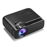 【Solución Full HD 1080P】Mini proyector con resolución original de 1280 * 720p