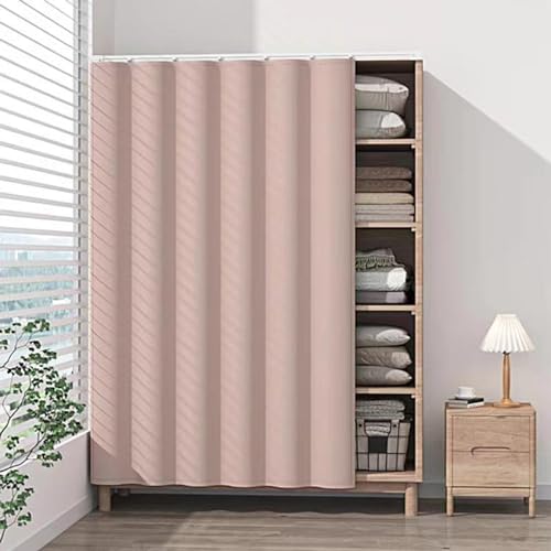 Rideaux de confidentialité anti-poussière pour armoire fine de couloir