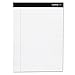 Universal 30630 Premium Ruled Writing Pads, White, 8 1/2 x 11, Legal/Wide, 50 Sheets (Pack of 6 Pads)