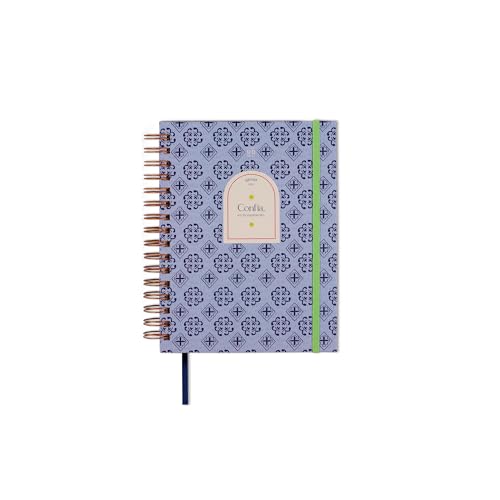 UO Trust Week to View Yearly Diary: Starts in January 2024 and ends in December 2024, Hardcover, Includes 126 Stickers