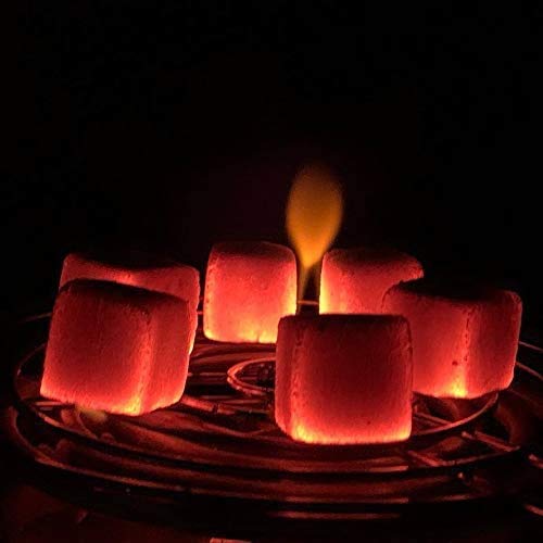 blackstone Premium Shishakohle Kokosnuss Coco Naturkohle für Wasserpfeife & Grill 26x26 Cubes - Geschmacksneutral… – Bild 5