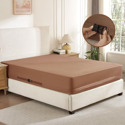 Fitted Sheet Only Queen with Dual Straps and Buckles 1000 Thread Count - image 8