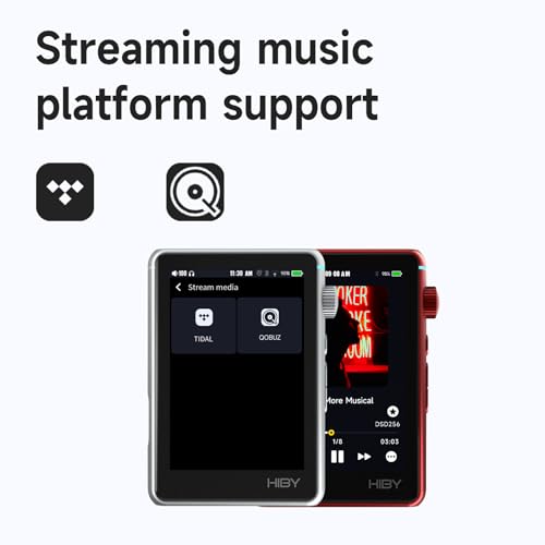 HiBy R3 II Hi Res Audio Player Dual DAC MQA Qobuz Tidal Player with Bluetooth 5.1/3.5mmSE+4.4mmBAL/2TB Extended Memory(2025 Version) - Image 5