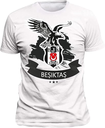 Besiktas Istanbul Turkiye - Camiseta unisex para hombre, blanco, L