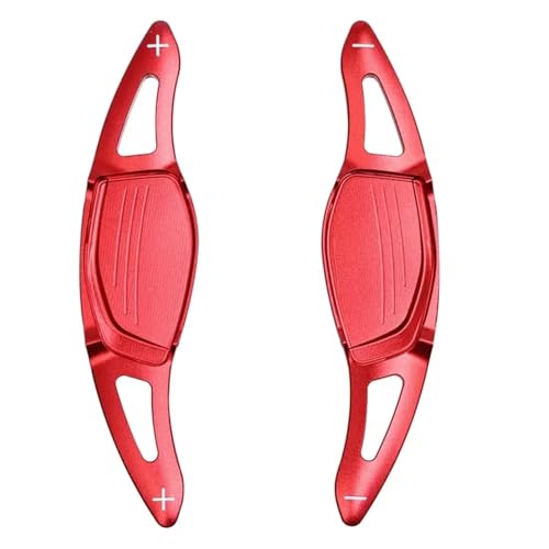 �V�t�g�p�h�� Compatible With RS4 RS5 R8 For Spyder RS3 8V B9 2017-2020 For RSQ3 RSQ8 TTRS 2020-2025 �J�[�X�e�A�����O�z�C�[���p�h���V�t�^�[�X�e�b�J�[�ɑΉ�(Red)