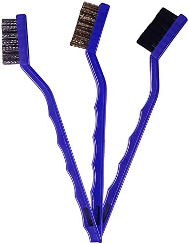 vonixx KIT 3 ESCOVAS DETALHAMENTO NYLON AÇO LAT