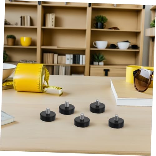Amortisseurs antivibrations pour machines et meubles - Set de 8 supports à vis - 8