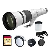 Canon RF 1200mm f/8 L is USM Lens – Super-Telephoto Prime Lens with Image Stabilization & L-Series Build for Birding & Sports (5056C002) + 64GB Memory Card