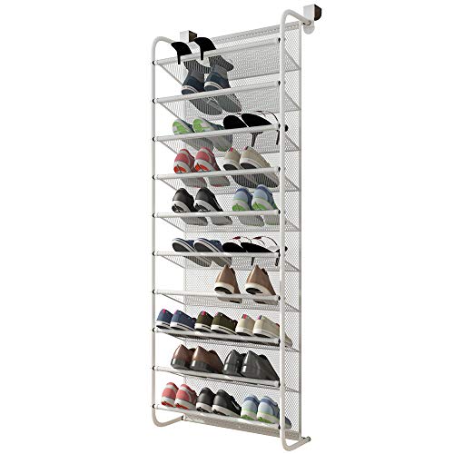 Range-chaussures Suspendu Pour Camping-car - Tissu Oxford, Adhésif Inclus, Gain De Place Pour Porte Ou Mur