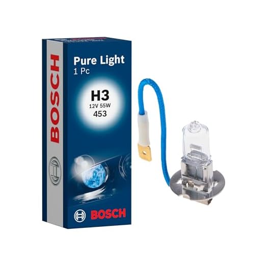 Bosch 1 987 302 031 Fog Light Bulb, Silver
