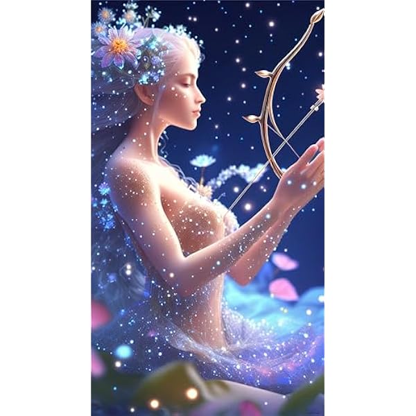 5D Diamond Painting Dea dei sogni 100x180cm, DIY Kit di Pittura per Diamanti per Bambini Adulti, Pieno Diamante Cristallo Pittura Digitale Arte Strass Ricamo kit completo, per Decorazione Casa K-140