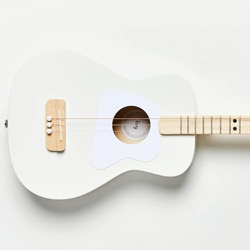 Miniatura 3 de Loog Pro Acoustic - Guitarra infantil de 3 cuerdas a partir de 6 años, aplicación de aprendizaje y lecciones incluidas