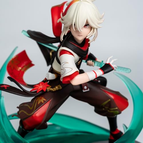 RZAHUAHU G-I Kaedehara Kazuha 1/8 Figure PVC 18CM Anime Game Inazuma Character Desktop Ornaments Gift by RZAHUAHU - Image 4