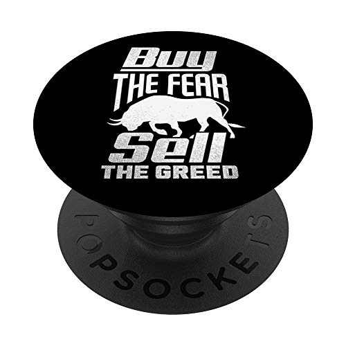 Aktien Trader - Bolsa de regalo, diseño de capitalismo PopSockets PopGrip Intercambiable