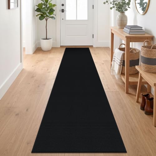 Lansny 2x10 ft Boho Washable Hallways Runners Non Slip Area Rug Kitchen Mat