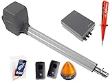 1 Stück Elektronischer Steuerung im Gehäuse - Mikroprozessor-Steuerung, Steuerspannung 24 V DC, Schutzart IP 65, mit integriertem Bidirektionaler 5-Kanal-Empfänger 868 MHz