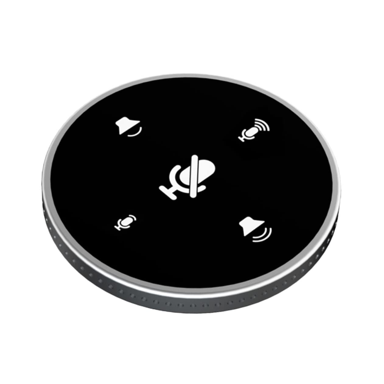 BESPORTBLE Round USB Desktop Microphone All Directional Conference Microphone for Computer for Voice Chat Live Streaming and Recording High Definition Noise Reduction