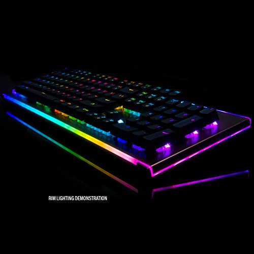 Rosewill Mechanical Gaming Keyboard, 19 Rgb Backlit Modes, Dynamic Customizable Rim Backlights, Blue Switches - Neon K75 V2 #TOP3