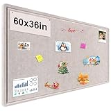 Large Bulletin Board, Foldable...