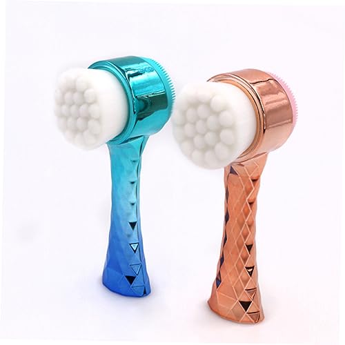 Beatifufu Escova De Limpeza Facial Massageador Corporal Escova Esfoliante Facial Escova De Limpeza D