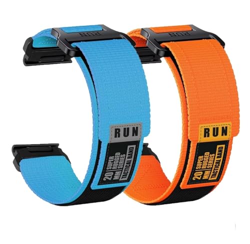 [�����ȓX] �ɓK����Garmin Fenix 7 X 8 7 Pro Fenix 6 X 6 5 Plus Tactix 7 Forerunner 965 955�����x���g22/26 mm�t���b�V���i�C�����o�b�N���x���g(Dark blue,26mm)