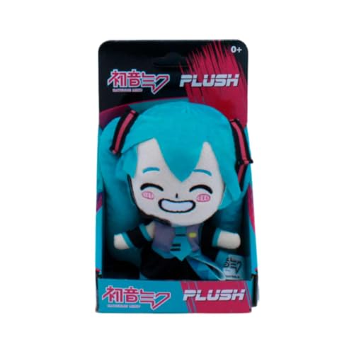 Image of Just Toys LLC Hatsune Miku 6 inch Plush (Hatsune Miku Aqua Outfit)