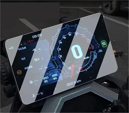 ZJYZYQ Film Combiné D'instruments Moto pour Voge pour DS525X pour DS625X Film D'instrument Protection Tableau Bord Moto Protecteur D'écran Tableau Bord Moto(Forsted Anti-Reflect)