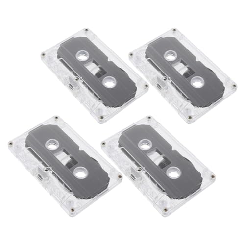 Cintas de casete de audio vírgenes ULTECHNOVO de 30 minutos para grabación pack de 4 unidades