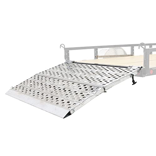 Guardian Landscaping Trailer Loading Ramp, 48" L x 69" W, 5000 lb per Axle, HD Ramps sold by Discount Ramps Amazon