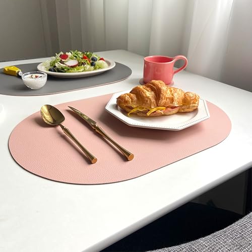 Napperon pour cuisine double face ovale pour repas de famille - 3